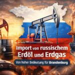 Import von russischem Erdöl und Erdgas: Warum das lange Zeit von hoher Bedeutung für Brandenburg war